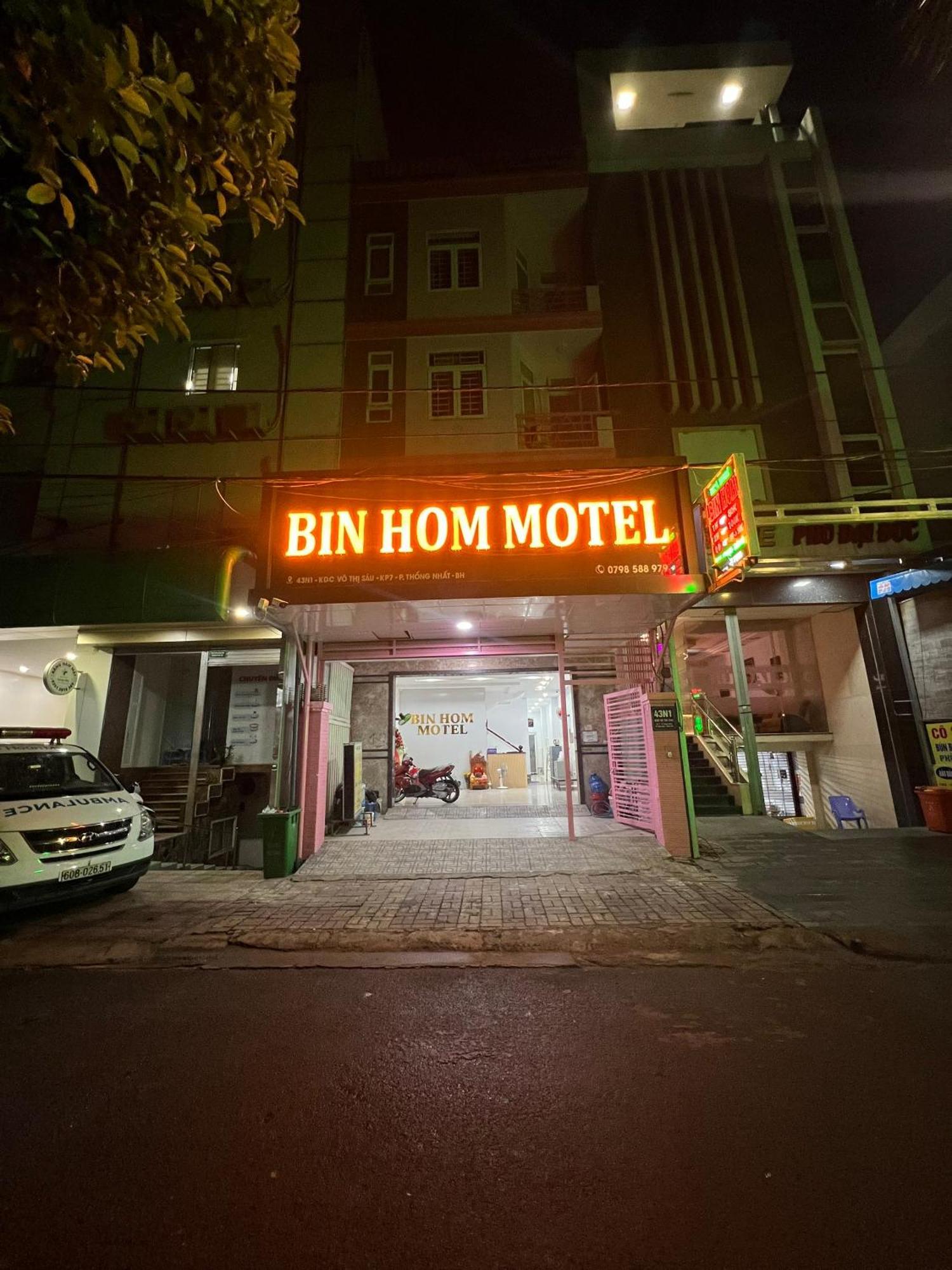 Bin Hom Motel Bien Hoa Bagian luar foto