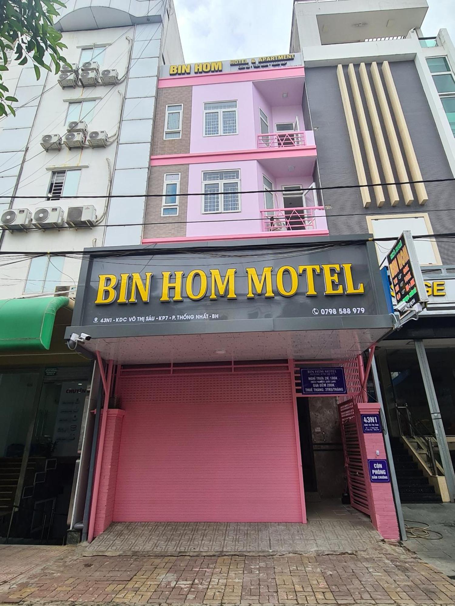 Bin Hom Motel Bien Hoa Bagian luar foto